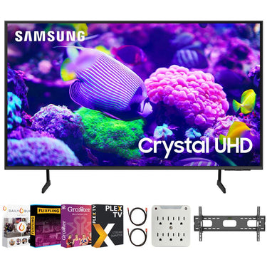 Samsung DU7200 60 Inch Crystal 4K UHD Smart TV (2024) with Movies Streaming Pack