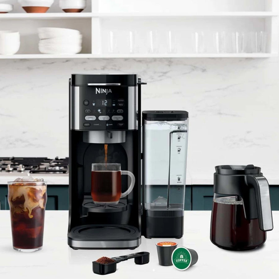 Ninja DualBrew Hot & Iced Coffee Maker, Black - Refurbished