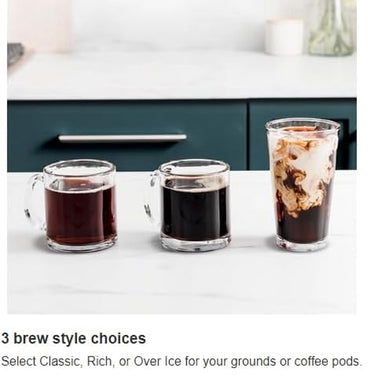 Ninja CFP105 DualBrew  XL Hot & Iced Coffee Maker (Black) Factory Refurbished