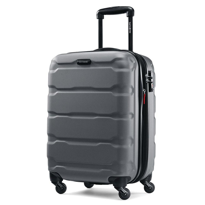 Samsonite Omni Hardside Luggage 20" Spinner Charcoal with 10pc Accessory Kit