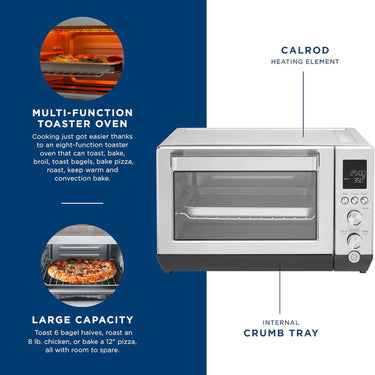 GE Quartz Convection Toaster Oven 1500 Watts - Model G9OCABSSPSS