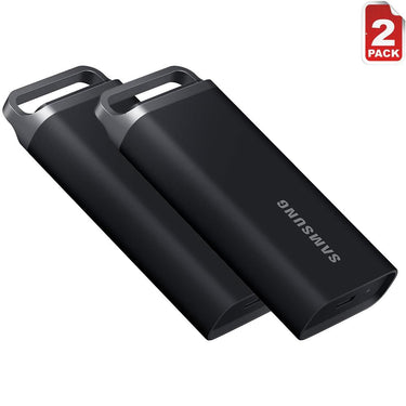 Samsung Portable SSD T5 EVO USB 3.2 8TB (Black) - (2-Pack)