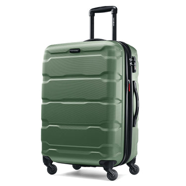 Samsonite Omni Hardside Luggage 24" Spinner, Army Green + 10pc Accessory Kit