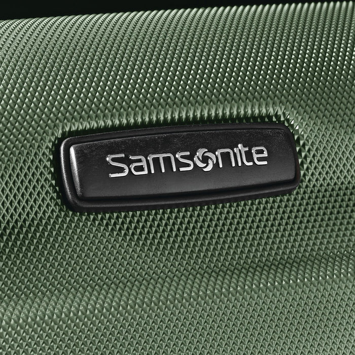 Samsonite Omni Hardside Luggage 24" Spinner, Army Green + 10pc Accessory Kit