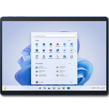 Microsoft Surface Pro 9 13" Tablet, Intel i5, 8GB/256GB, Sapphire (QF800009) - Refurbished