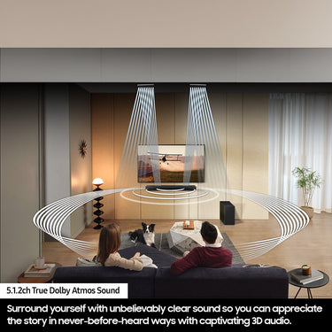 Samsung HW-Q800D Q-series Wireless Soundbar (2024) with Redeemable DIRECTV Gemini Air