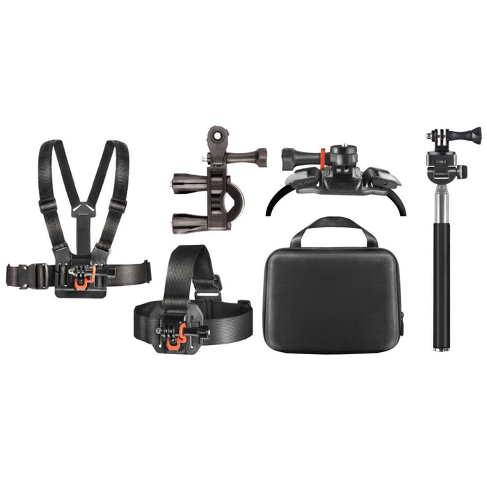 DJI Osmo Action 4 Adventure Combo Bundle with 128GB Memory Card, Case and More