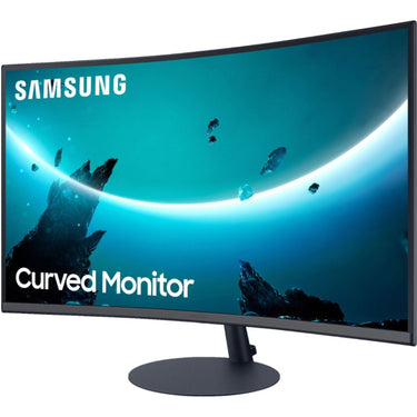 Samsung T55 Series 27" LED 1000R Curved FHD FreeSync Monitor with Speakers - Refurbished