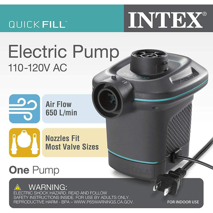 Intex Quick-Fill AC Electric Air Pump - 23.0 CFM - Open Box