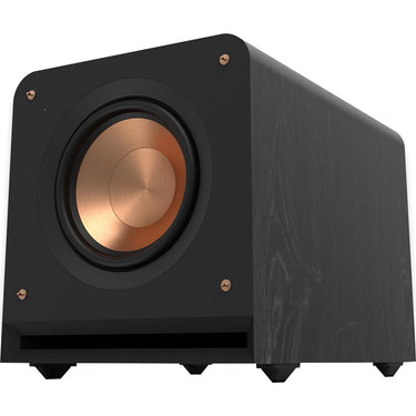 Klipsch RP-1000SW: High-Excursion 10" Subwoofer for Superior Bass - Ebony - Open Box
