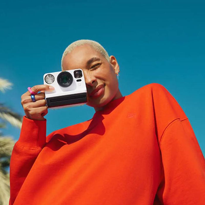 Polaroid Originals Now 2nd Generation i-Type Instant Film Camera - Black and White (9072), Open Box