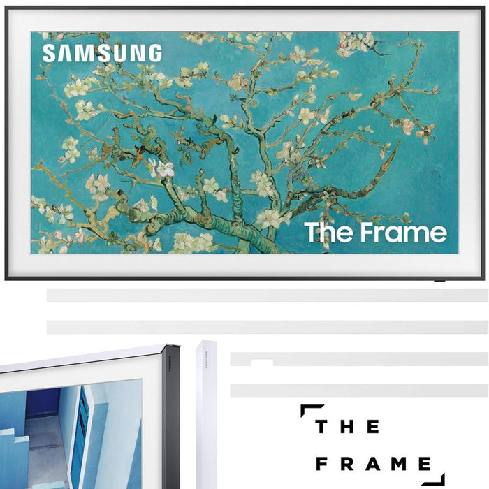 Samsung 32" The Frame QLED UHD Quantum HDR Smart TV w/ White Bezel (2023 Model)