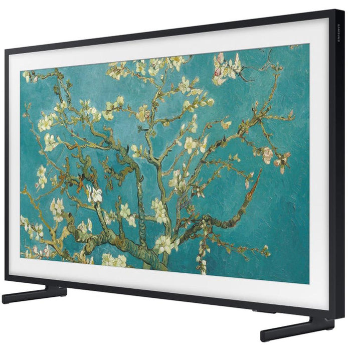 Samsung 32" The Frame QLED UHD Quantum HDR Smart TV w/ Brown Bezel (2023 Model)