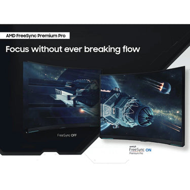 Samsung 32" Odyssey Neo G8 4K UHD 240Hz, Curved Gaming Monitor, Refurbished