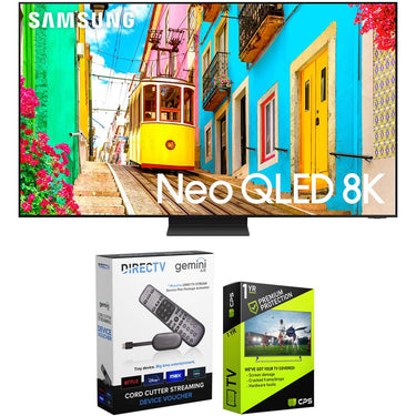 Samsung QN800D 65" Neo QLED 8K Smart TV (2024) Bundle with Redeemable DIRECTV Gemini Air