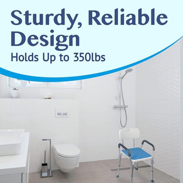 Medokare Premium Shower Chair, Bath Chair and Medical Grade Shower Seat, Adjustable