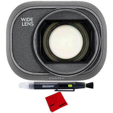 DJI Mini 4 Pro Wide-Angle Lens + LCD/Lens Cleaning Pen + Microfiber Cloth