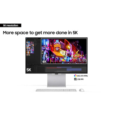 Samsung 27" ViewFinity S9 5K IPS Smart Monitor - LS27C900PANXZA (Refurbished)