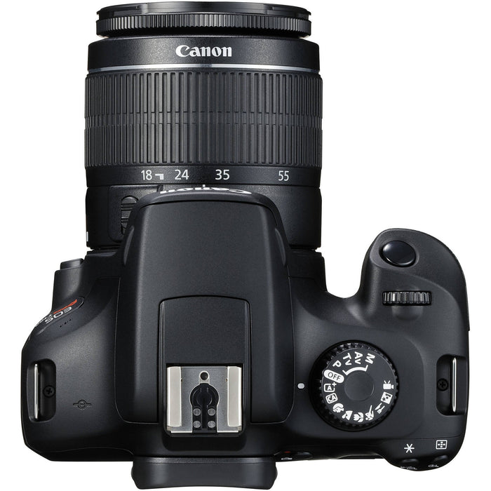 Canon EOS Rebel T100 / 4000D DSLR Digital Camera + 18-55mm F3.5-5.6 IS III Lens Kit