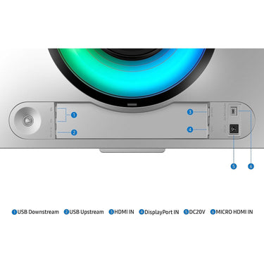 Samsung 49" Odyssey OLED G9 DQHD 240Hz 0.03ms G-Sync Curved Gaming Monitor - Refurbished