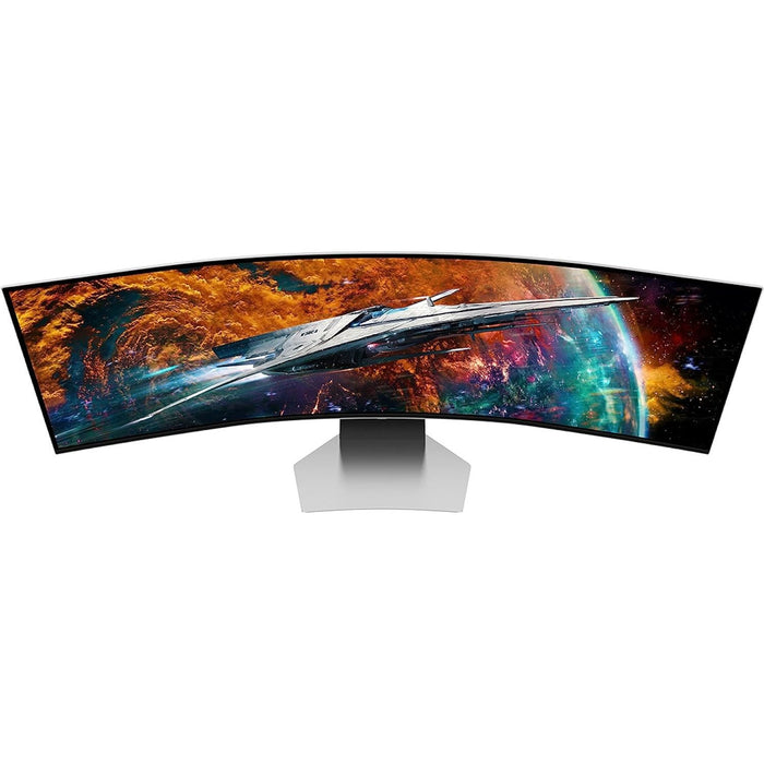 Samsung 49" Odyssey OLED G9 DQHD 240Hz 0.03ms G-Sync Curved Gaming Monitor - Refurbished
