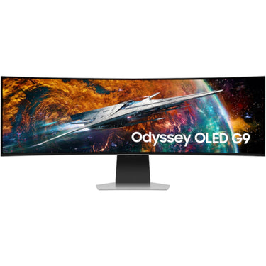 Samsung 49" Odyssey OLED G9 DQHD 240Hz 0.03ms G-Sync Curved Gaming Monitor - Refurbished