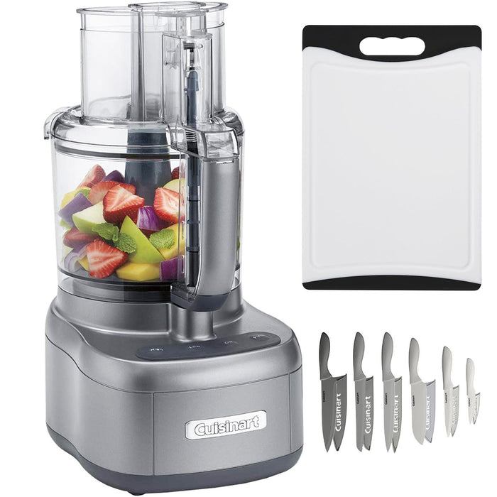 Cuisinart FP-11GM Food Processor, Includes Knife Set and Cutting Board, Refurbished