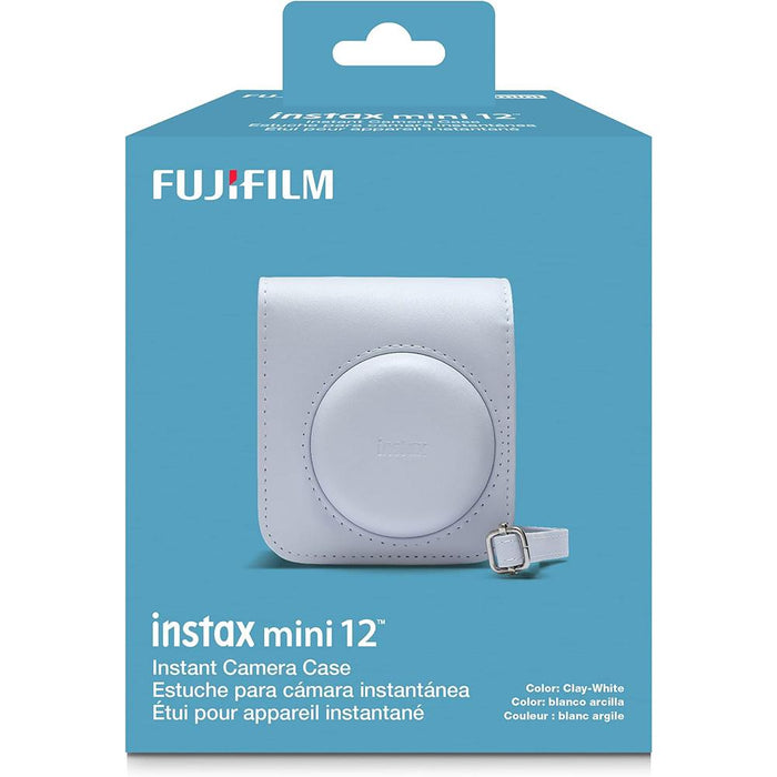 Fujifilm Fujifilm Instax Mini 12 Evo Camera Carrying Case - Clay White 600023206