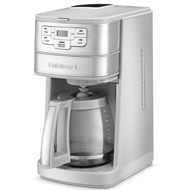 Cuisinart Automatic Grind and Brew 12-Cup Coffeemaker Steel with 2 Year Warranty