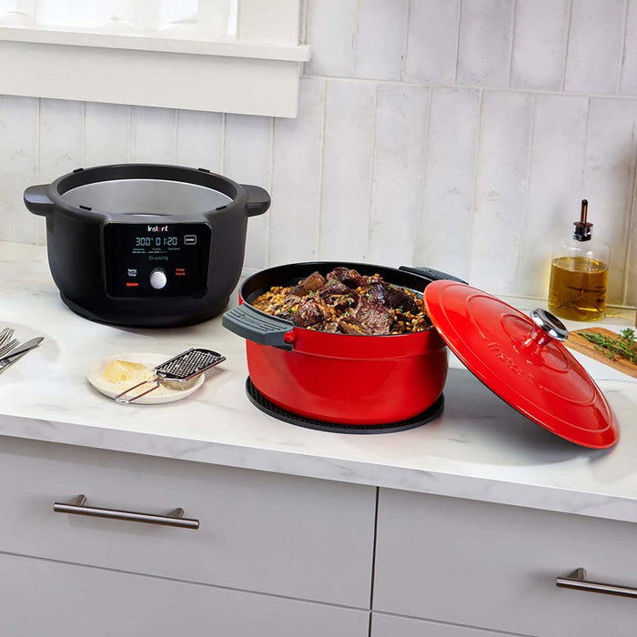 Instant Pot Electric Precision Dutch Oven 5-in-1: Braiser, Slow Cooker (Refurbished)