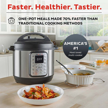 Instant Pot Duo Plus 6 qt 9-in-1 Electric Pressure Cooker (Refurbished)