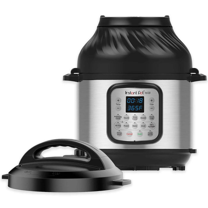Instant Pot Duo Crisp + Air Fryer 6-quart Multi-Use Pressure Cooker (Refurbished)
