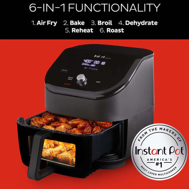 Instant Pot Vortex Plus 6qt Air Fryer with ClearCook - Stainless (Refurbished)