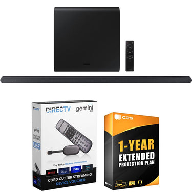 Samsung HW-S800D Ultra-slim Wireless Soundbar (2024) with Redeemable DIRECTV Gemini Air