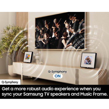 Samsung HW-LS60D Photo Music Frame Speaker (2024) with Redeemable DIRECTV Gemini Air
