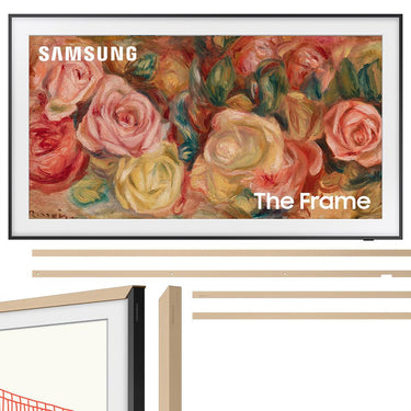 Samsung 43" The Frame QLED 4K TV 2024 + Bezel Modern Beige & 26 Month Protection
