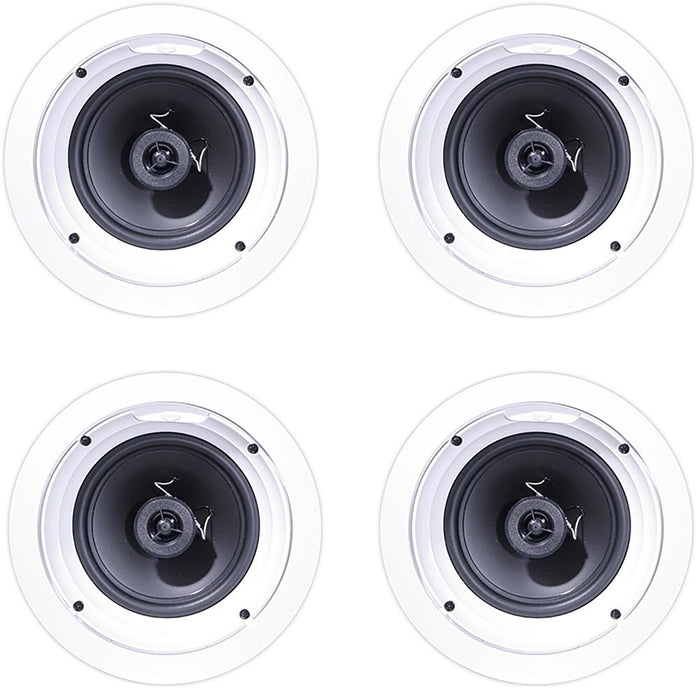 Klipsch R-1650-C In-Ceiling Speaker - White (4-Pack)