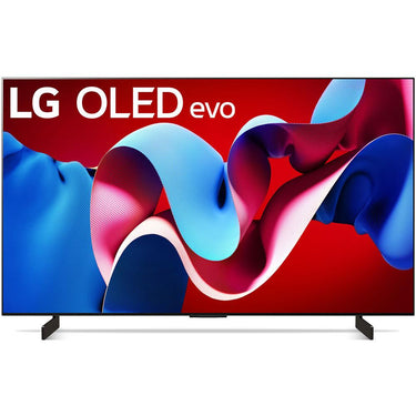 LG 42" OLED evo C4 Series Smart TV 4K Processor (2024) with Movies Streaming Pack
