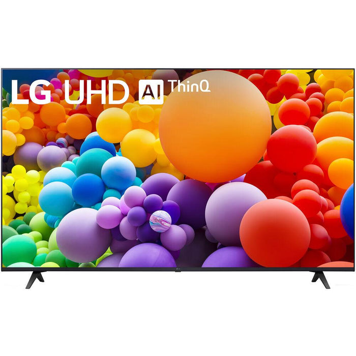 LG 65-Inch UT75 Series LED Smart TV 4K (2024) + Premiere Movies Streaming Bundle