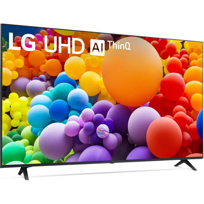 LG 65-Inch UT75 Series LED Smart TV 4K (2024) + Premiere Movies Streaming Bundle