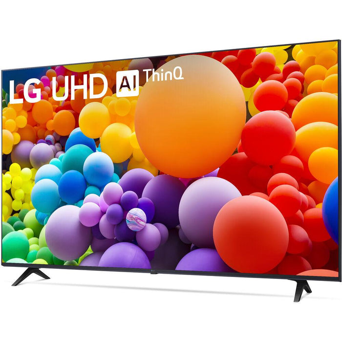 LG 55-Inch UT75 Series LED Smart TV 4K (2024) + Premiere Movies Streaming Bundle