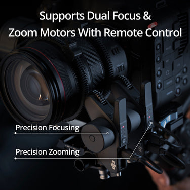 DJI RS 4 Pro Enhanced 3-Axis Gimbal Stabilizer with Extended Battery & Dual Motors