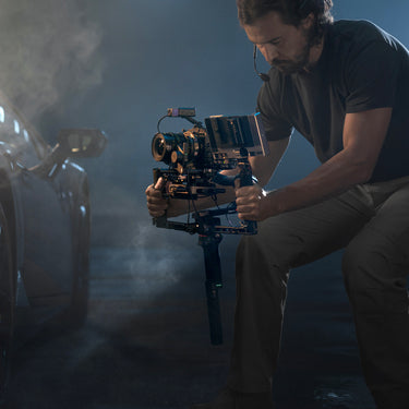 DJI RS 4 Pro Enhanced 3-Axis Gimbal Stabilizer with Extended Battery & Dual Motors