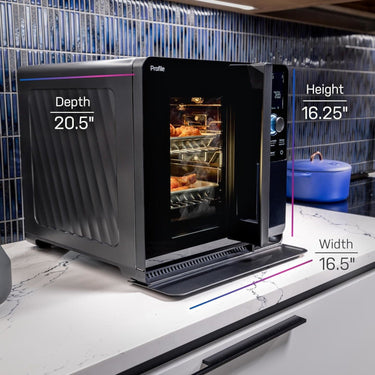 GE Profile Smart Indoor Smoker - Black