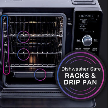 GE Profile Smart Indoor Smoker - Black