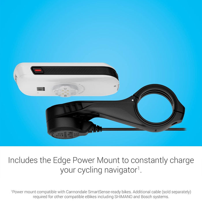 Garmin Edge Explore 2 Power Mount Bundle, Includes Power Pin Connectors