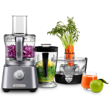 Cuisinart CFP-800 Kitchen Central with Blender, Juicer and Food Processor (Gunmetal)