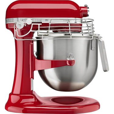 KitchenAid 8-Quart Commercial Countertop Mixer with Bowl-Guard Red Open Box
