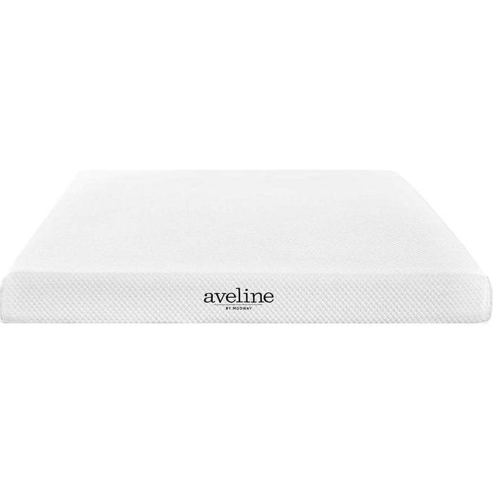 Modway Aveline 6" Full Size Mattress with 1.5" Gel-Infused Memory Foam - MOD-5345-WHI