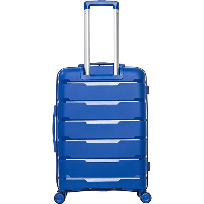 Rockland Pasadena 3 Pc Hardside Luggage Nested Spinner Set (19"/23"/27") Blue - Open Box